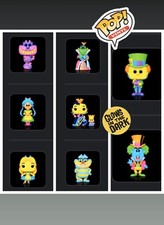 FUNKO POP ALICE IN WONDERLAND BLACK LIGHT FULL SET FUNKO SHOP EXCLUSIVE CONFIRM