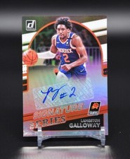 Langston Galloway 2021-22 Donruss Auto Signature Series Phoenix Suns