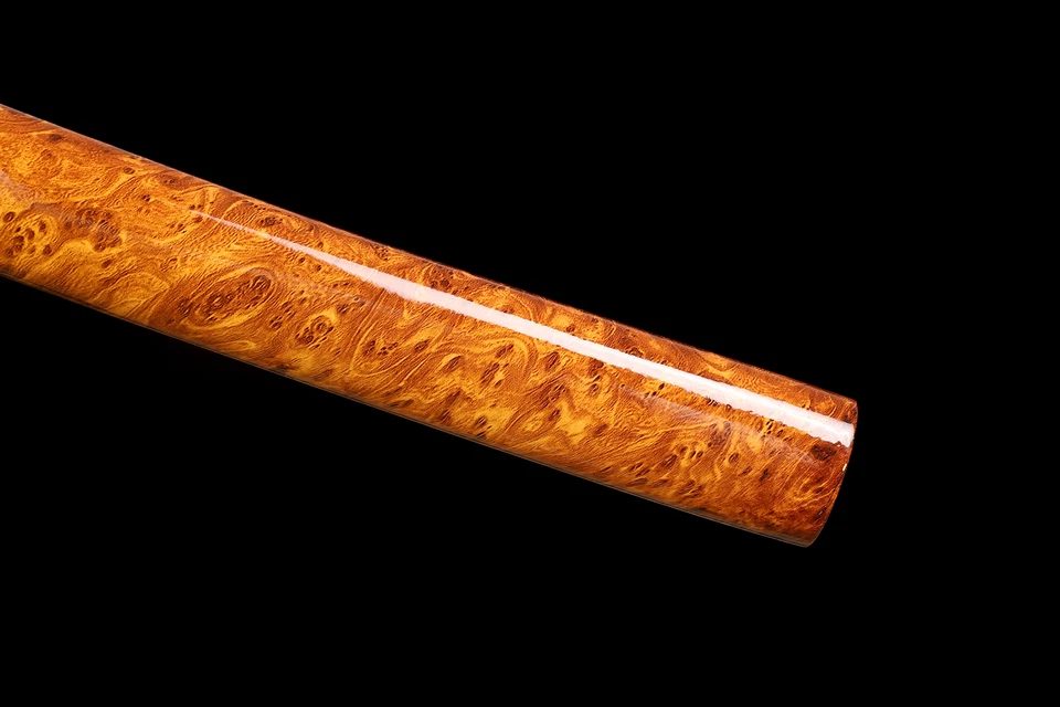 Espada Katana Samurai Japonesa Hecha a Mano Arcilla Templada L6 Acero Real Hamon  Foto 4 de 4