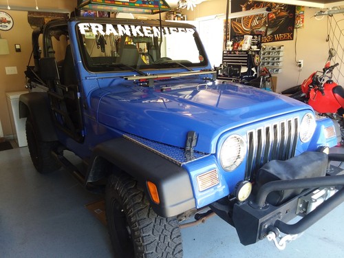 Jeep Wrangler TJ Alum Diamond Plate 