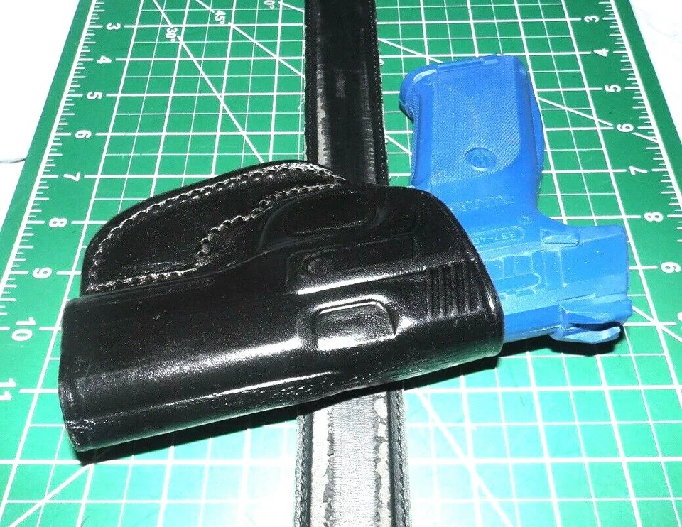 Tagua CDH3-350 RH Black Leather CROSSDRAW Holster for Ruger SR9 SR40 9E - Image 4 of 4
