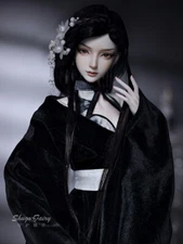 1/3 Full Set SD BJD Doll Cool Female Girl Face Makeup Eyes Hair Outfits Art Toys