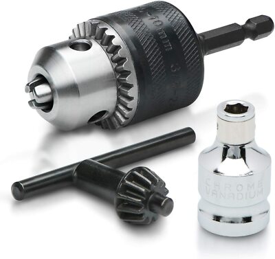 S♡ Neiko 20754A 3/8” Drill Chuck with 1/4” Quick Change Hex Shank