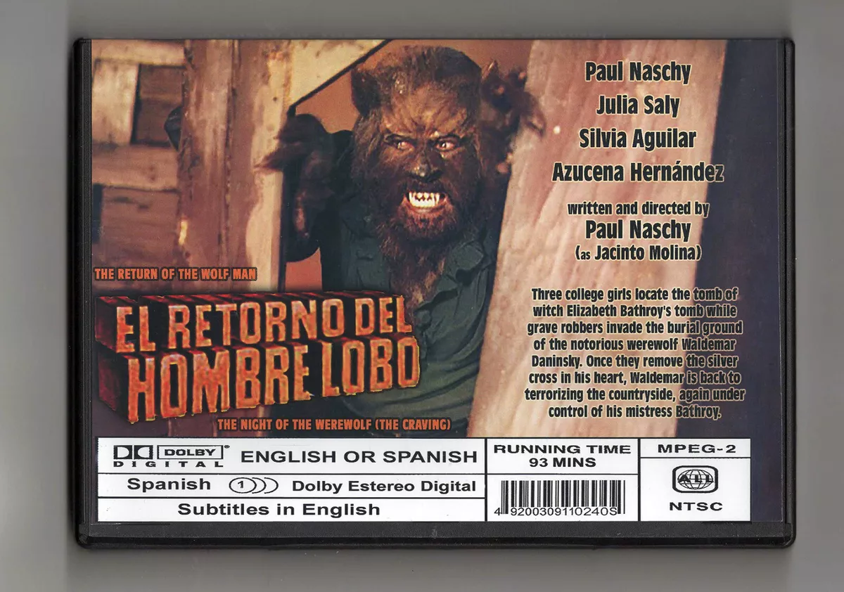 Night of the Werewolf Blu-ray (El retorno del hombre lobo)