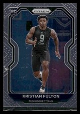 2020 Panini Prizm #397 Kristian Fulton Rookie Tennessee Titans