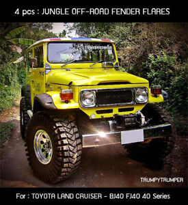 Jungle OFF-ROAD Fender Flares Arch TOYOTA LAND CRUISER FJ40 BJ40 40 Series | eBay