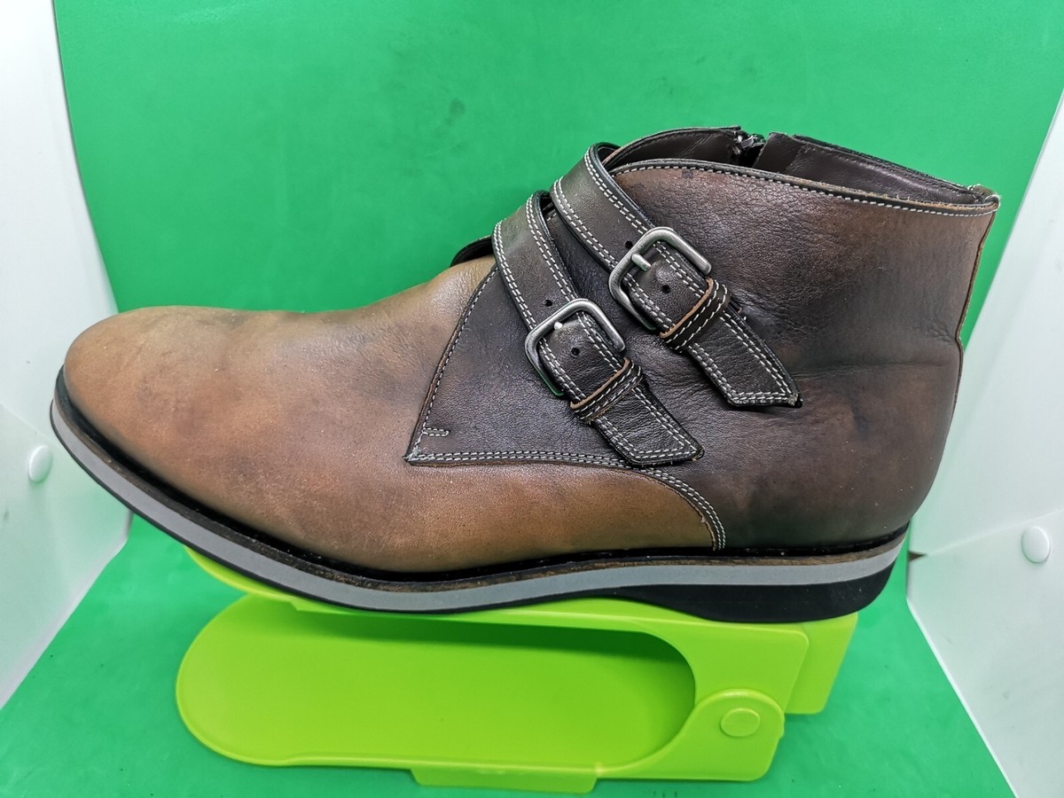 Bacco Bucci Vintage - Ankle Boot - Size 11 Vintage Bacco Bucci Sz 11 Brown Leather Ankle | Mercari main image 4
