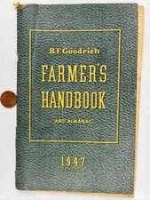 1947 B.F. Goodrich Farmer's Handbook and Almanac