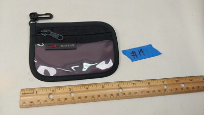 RETIRED NWOT TOM BIHN Mini Clear Organizer Pouch Purple Nylon Extremely Rare #14