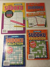 Lot of 4 Kappa Sudoku Puzzles Books  Over 800 PUZZELS