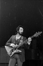 1979 JOHN ENTWISTLE Of THE WHO Live On Stage Original 35mm Photo Negative bn