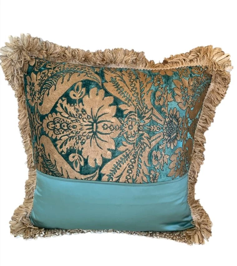 VERCART Cuscino Da Letto Decorativo Grande, Cuscino Da Lettura Con Bottoni Cuscino Per Il Corpo Per Chi Dorme Di Lato Velluto Turchese 100 X 8 X 50 Cm 57795199