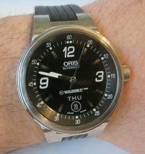 oris williams mens watch
