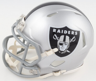 Sebastian Janikowski Signed Oakland Raiders Mini Helmet (JSA COA