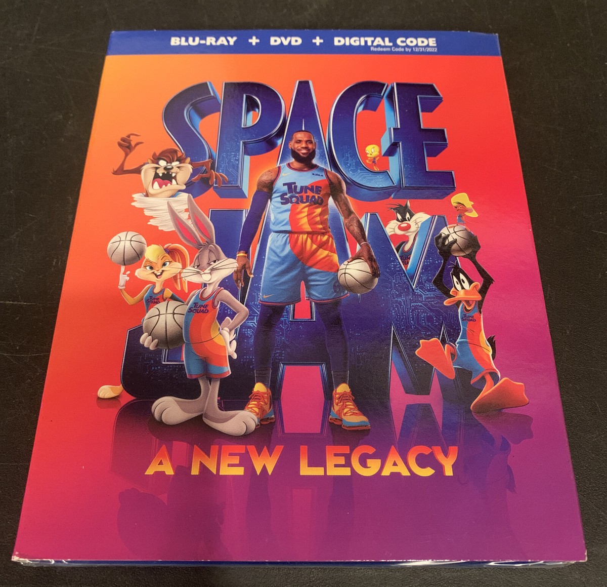 Space Jam A New Legacy Blu-ray-DVD LeBron James NEW Sealed