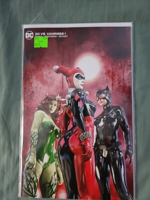 DC vs Vampires #1 Turini Minimal Trade Dress Variant