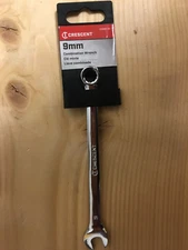 Crescent CCW20-05 9 mm X 9 mm 12 Point Metric Combination Wrench 5.91 in. L 1 pc