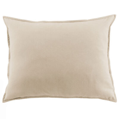 Kissenbezug 50x70 cm Baumwollflanell Sand