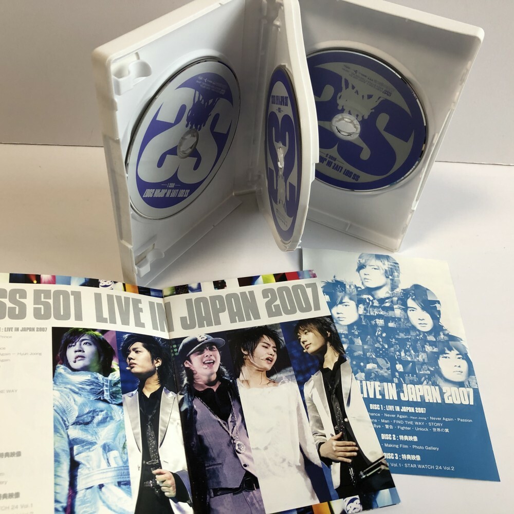 SS501 LIVE IN JAPAN 2007 DVD JAPAN KIM HYUN JOONG | eBay