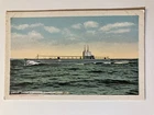 US Navy Uncle Sam's Biggest Submarine 11 Military WW1 Postcard