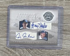 2004 Upper Deck Legends GRAIG NETTLES CHRIS CHAMBLISS DUAL SIGNATURES AUTO #/150