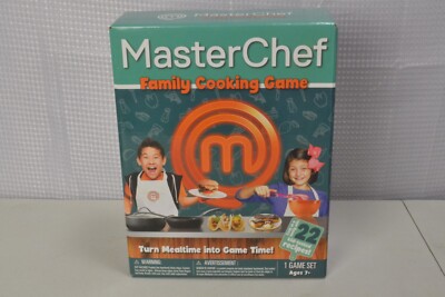 Master Chef Family Cooking Game. Turn Mealtime into Game Time! Board Game- NEW
