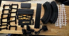 Lot of 45 PCs. Life-Like Racing Vintage Slot Car Track HO Track  Accessories
