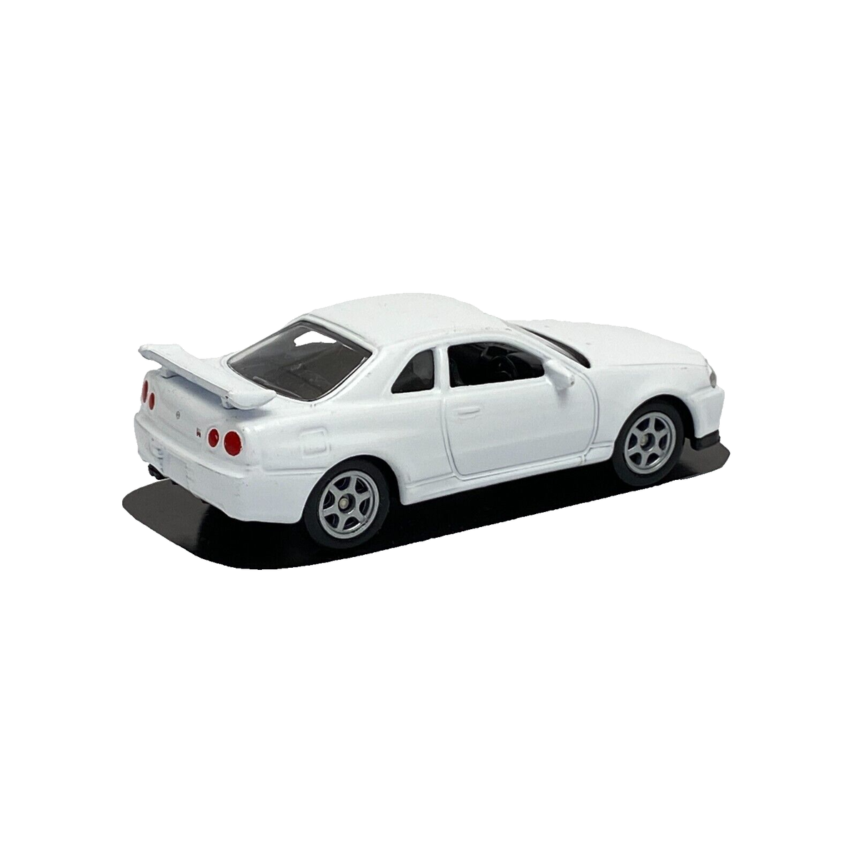 Nissan Skyline GT-R R34 White + Blue Welly 1:60 1:64 Series 52402