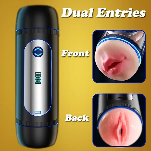 Male Masturbaters Automatic HandsFree Sucking Vibrating Cup Stroker Men Sex Toys - Picture 5 of 12