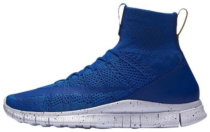 Nike Free Flyknit Sneakers Mens Size 8 Game Royal Blue Running Shoes Nike Free Rn Flyknit 2018 - Game Royal/White-Photo Blue  main image 2