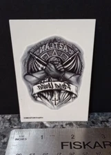 Vintage Aztlan Lowrider Vending Machine Sticker Tattoo 2000 RARE RAZA