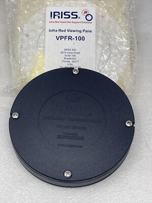 IRISS VPFR-100 Infrared 4  Viewing Window Pane, Round, New, USA Made
