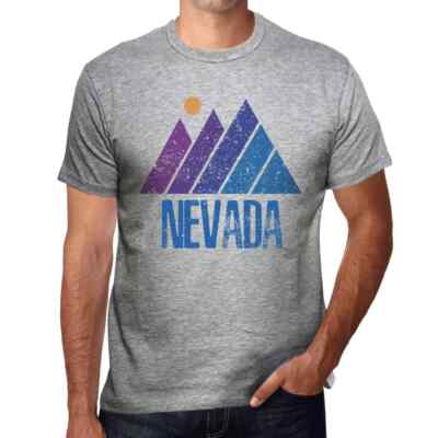 Herren Grafik T-Shirt Gebirge nevada   Mountain Nevada   Öko-Verantwortlich