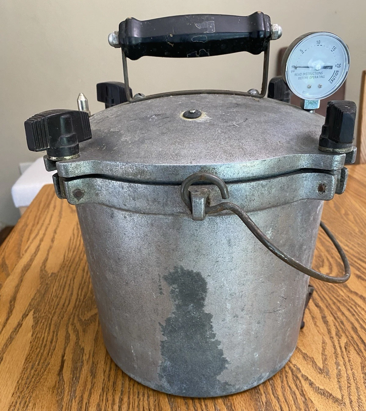Vintage 9 Quart ALL AMERICAN Steam Pressure Cooker Pot USA Made