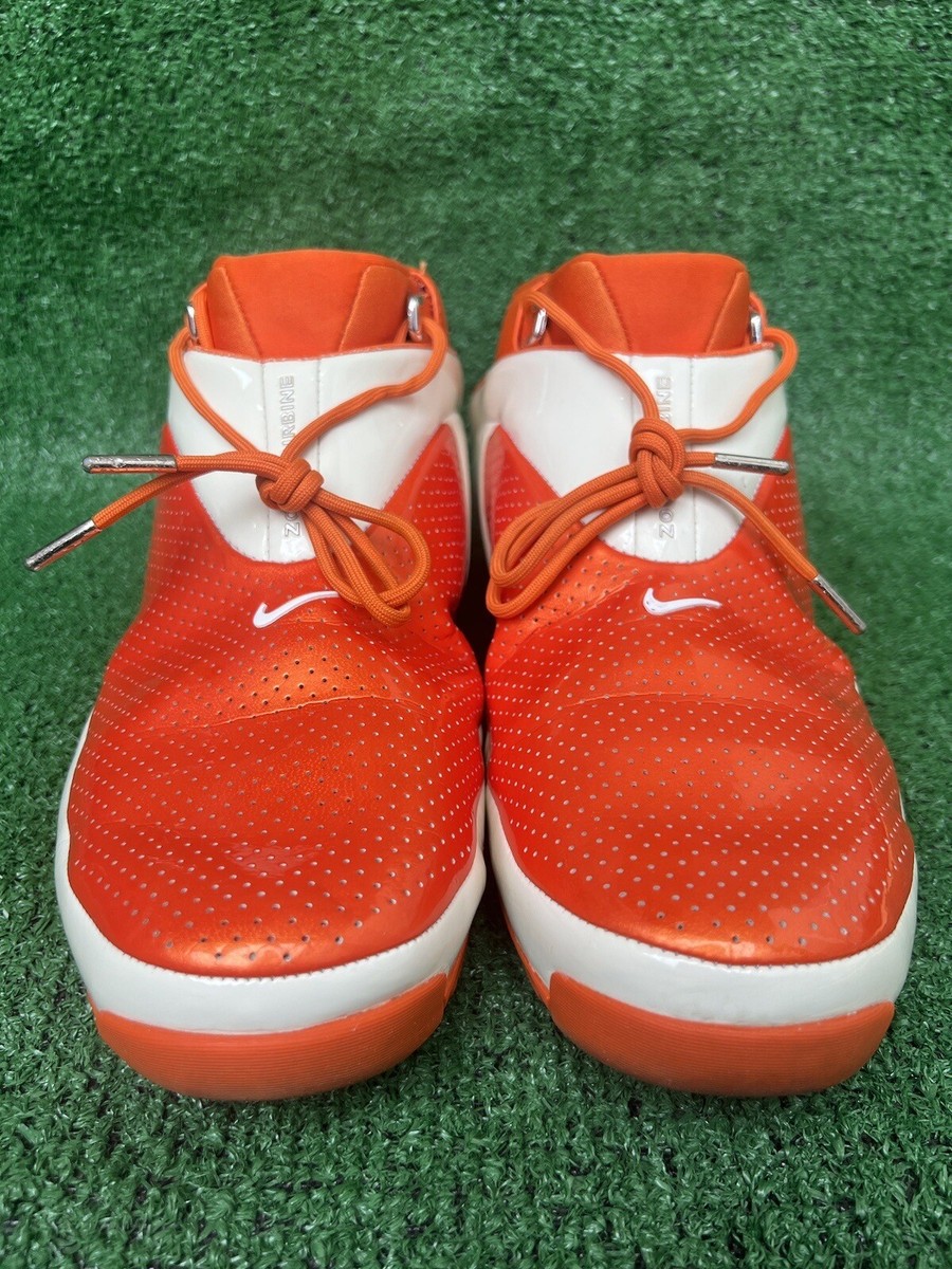 Vintage 2002 Nike Zoom Flight Turbine Safety 304070-881 Size  display picture 2