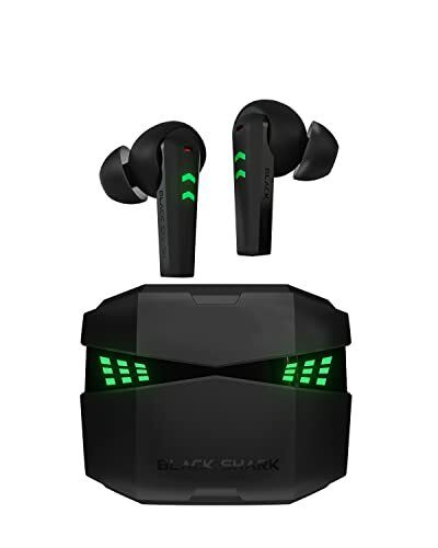 Black Shark Cuffie Bluetooth con Latenza Ultra-bassa di 0035s Doppio  Microfon | eBay