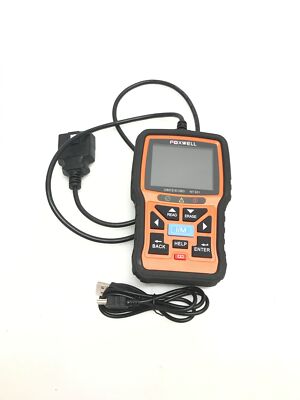 FOXWELL NT301 OBD2 Diagnosegeraet Auto, Auslesegeraet Auto fuer OBDII/EOBD