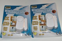2pcs Wireless Home Window Door Burglar Security Alarm System Magnetic Sensor 2pcs Wireless Home Window Door Burglar Security Alarm System Magnetic Sensor