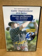 PGA Tour Partners Club DVD Golf Tom Lehman Game Improvement Driving For Distance