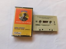 The Radio Years Volume 2 by Bing Crosby Cassette Tape GNP/Crescendo Records
