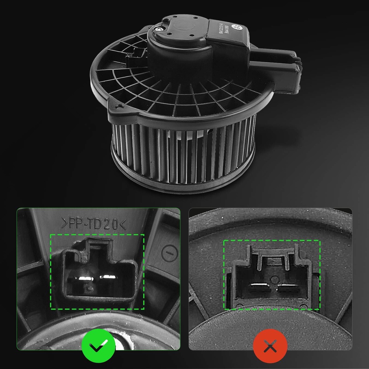 ブァンヒーター HVAC Blower Motor Fan Assembly for Mazda 3 14-18 CX-3 2016-2021 CX