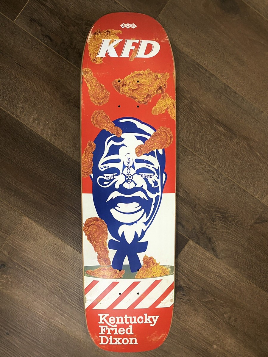 RARE Antwuan Dixon Skateboard Deck Shaped Baker deathwish slight
