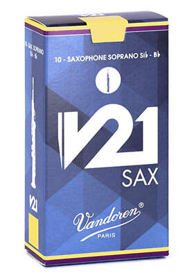Vandoren V21 Sopransaxophon, 10er Box - Stärke 2,5