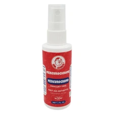 Dr Sana Mercurochrome Spray. First Aid Antiseptic. For Minor Burns & Wounds. 2oz