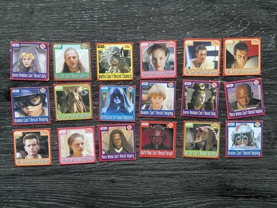STAR WARS: WALKERS CRISPS 'STAR WARS EPISODE 1' SCRATCH CARDS Bundle