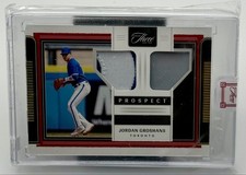 2022 Panini Three and Two - Prospect Dual Jerseys Jordan Groshans #PDJ-JG /49 