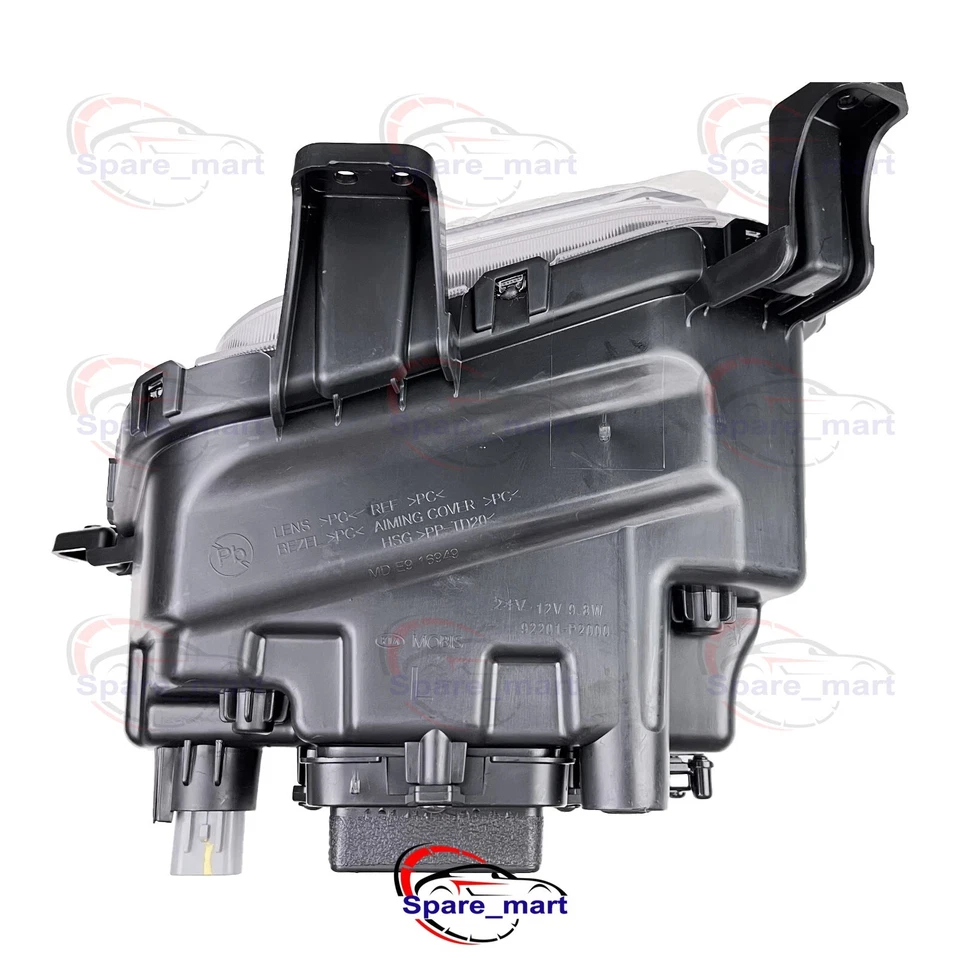 Conjunto de faro antiniebla delantero izquierdo OEM 92201P2000 se adapta a Kia Sorento 2021 a 2025 Foto 4 de 4