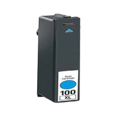 CR-100XLCY COMPATIBLE JET D'ENCRE CYAN LEXMARK N° 100 XL NO-OEM 14N1069E - Photo 1/1