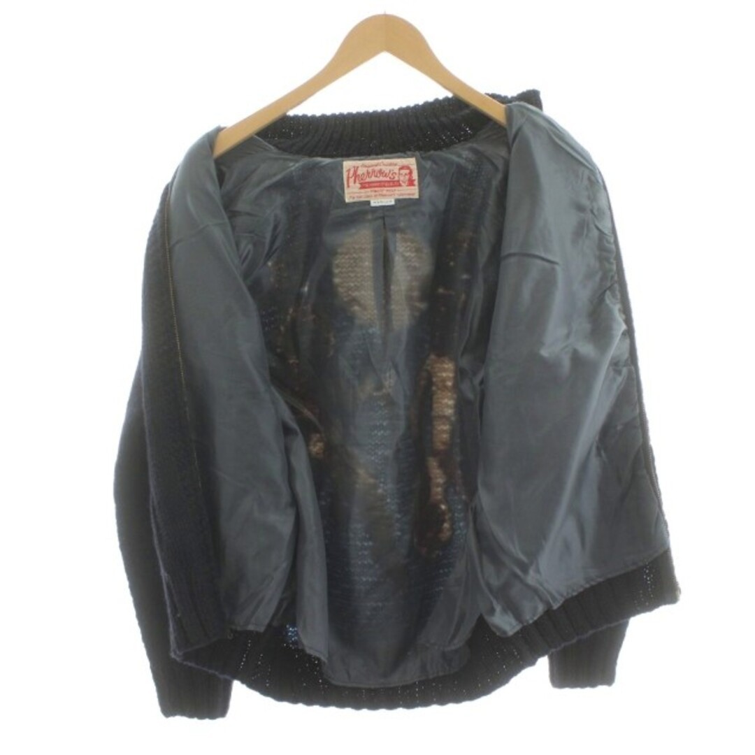 Fellows PHERROWS PHERROW'S Knit Jacket Blouson Zi… - image 3