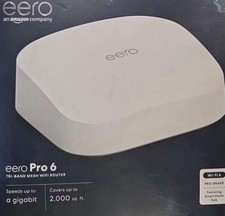 New Sealed EERO PRO 6 Tri-Band Mesh WI-FI 6 Router Model K010111